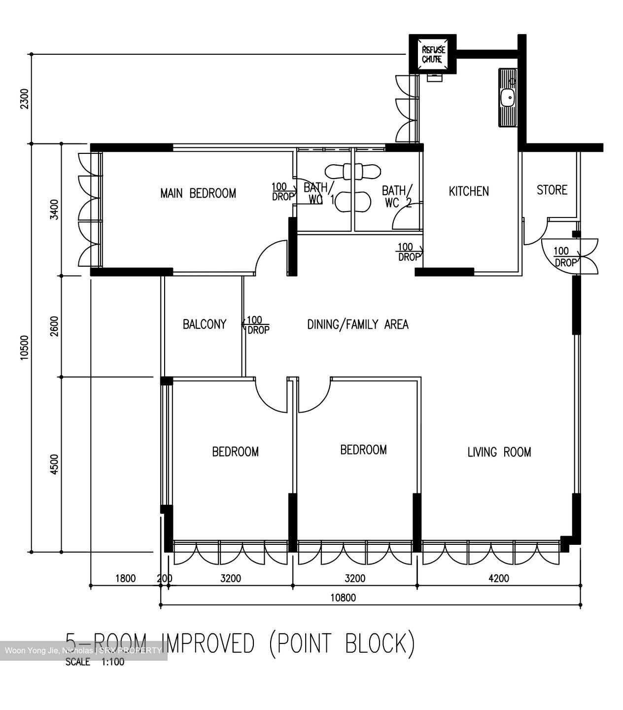 Blk 23 Haig Vista (Geylang), HDB 5 Rooms #322265281